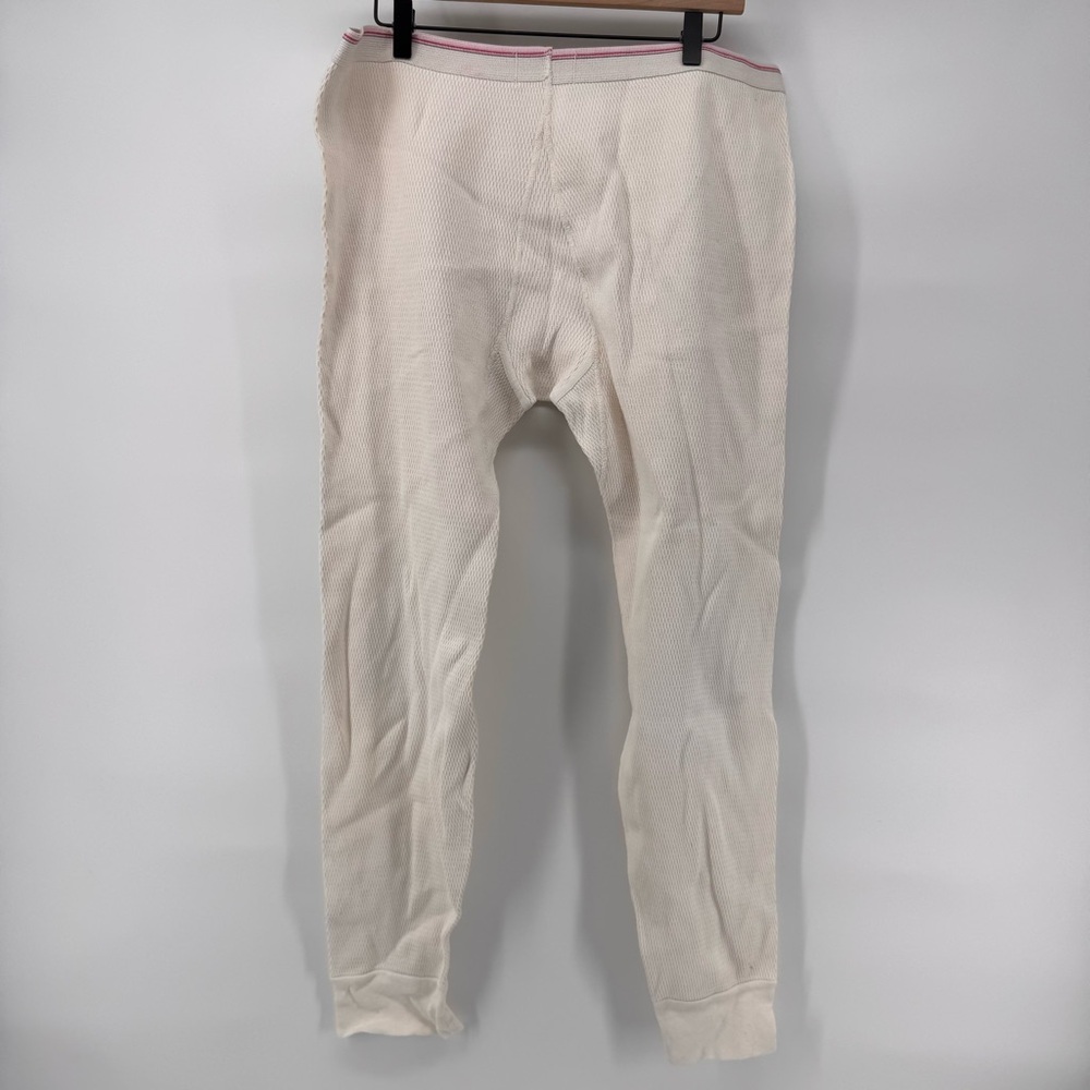 Vintage Carhartt Thermal Pants Men XXL Ivory - Picture 4 of 7